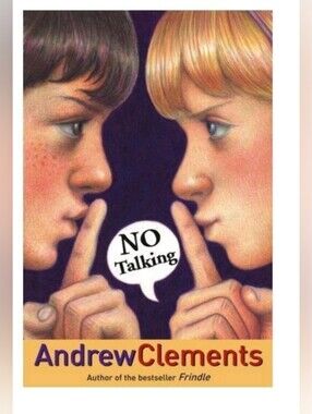 No Talking by Andrew Clements Scholastic Hardback
